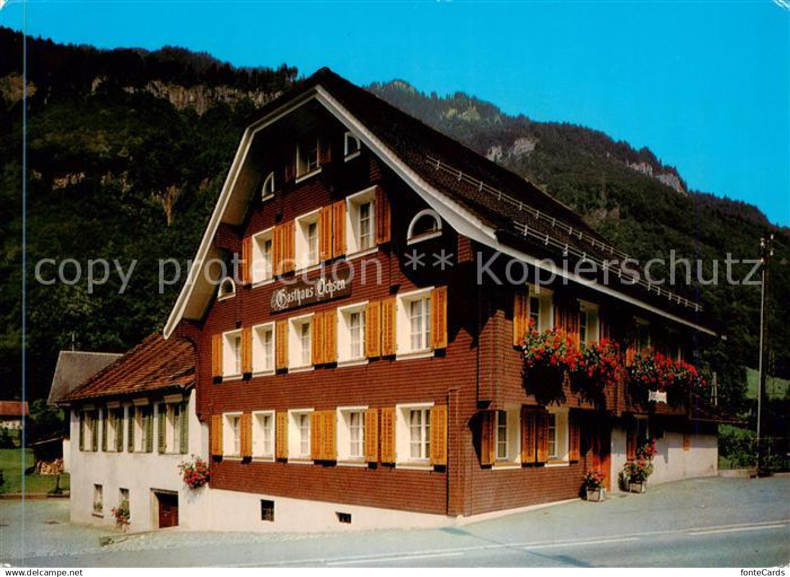 13858660 Wolfenschiessen Gasthaus Ochsen