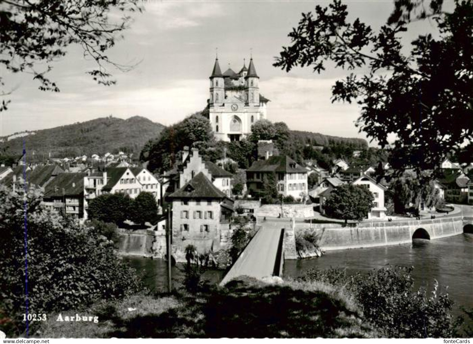 13901209 Aarburg AG Blick zum Schloss Aarburg AG