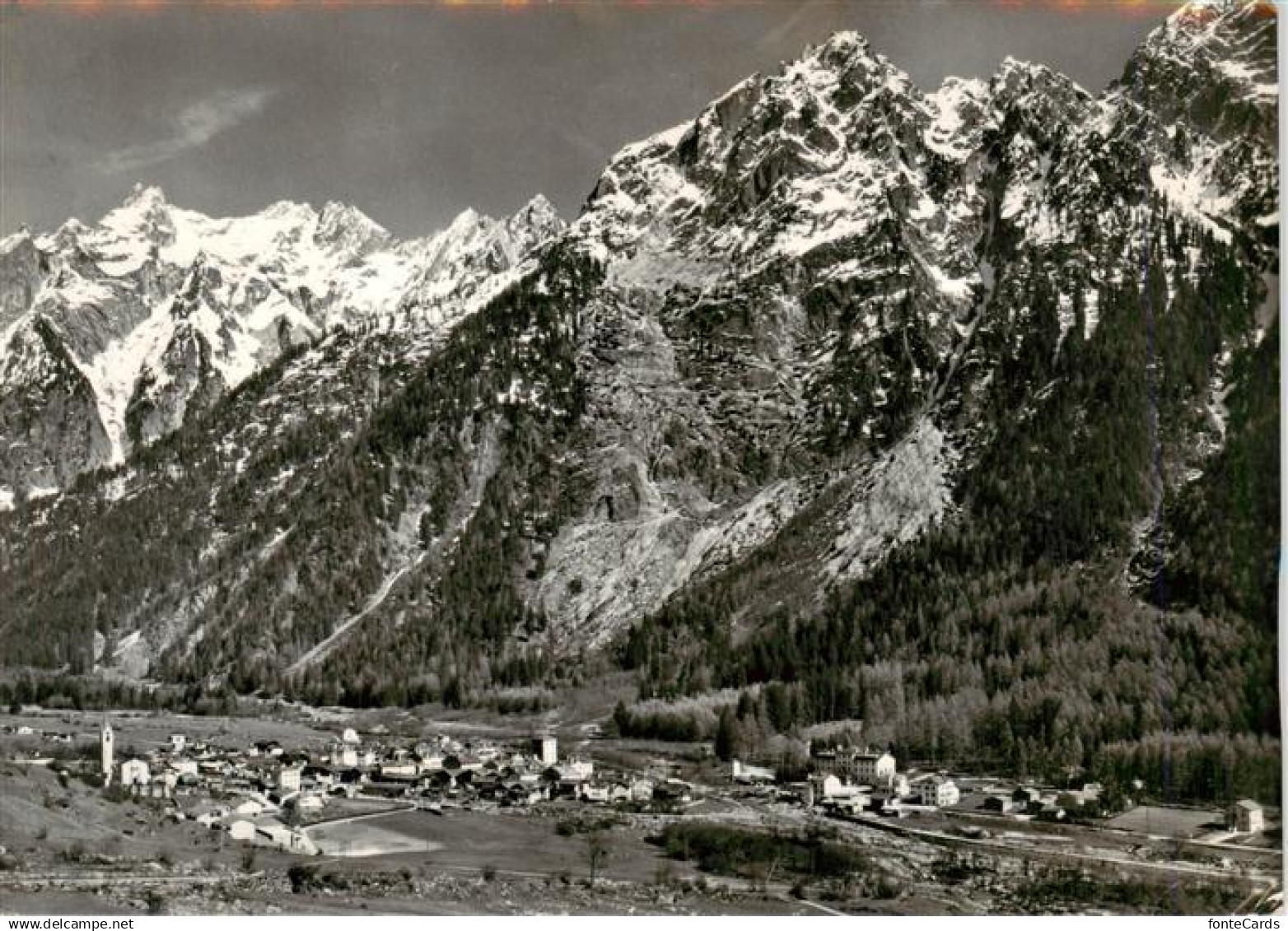 13919811 Vicosoprano_GR Val Bregaglia Fliegeraufnahme