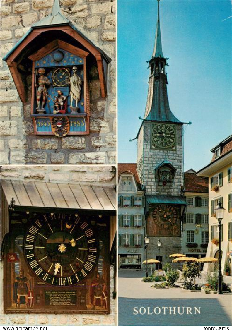 13942347 Solothurn Soleure SO Zeitglockenturm mit astronomischer Uhr