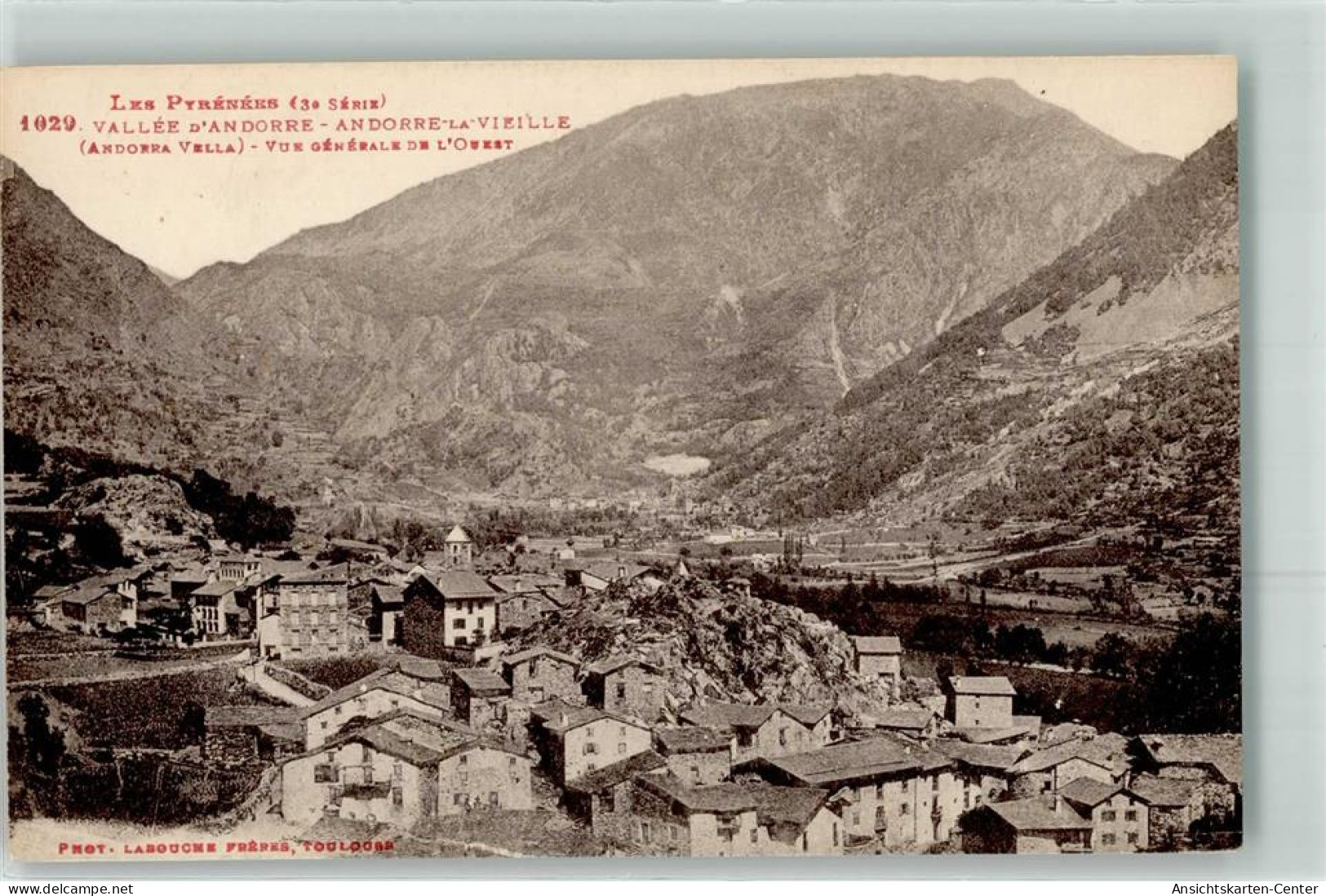 13946602 - Ls Pyrenees Valee d Andorre Vue Generale Andorre la Vieile