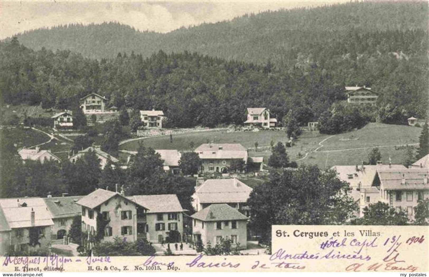 13975193 St-Cergues Saint-Cergues 74 Haute-Savoie et les villas