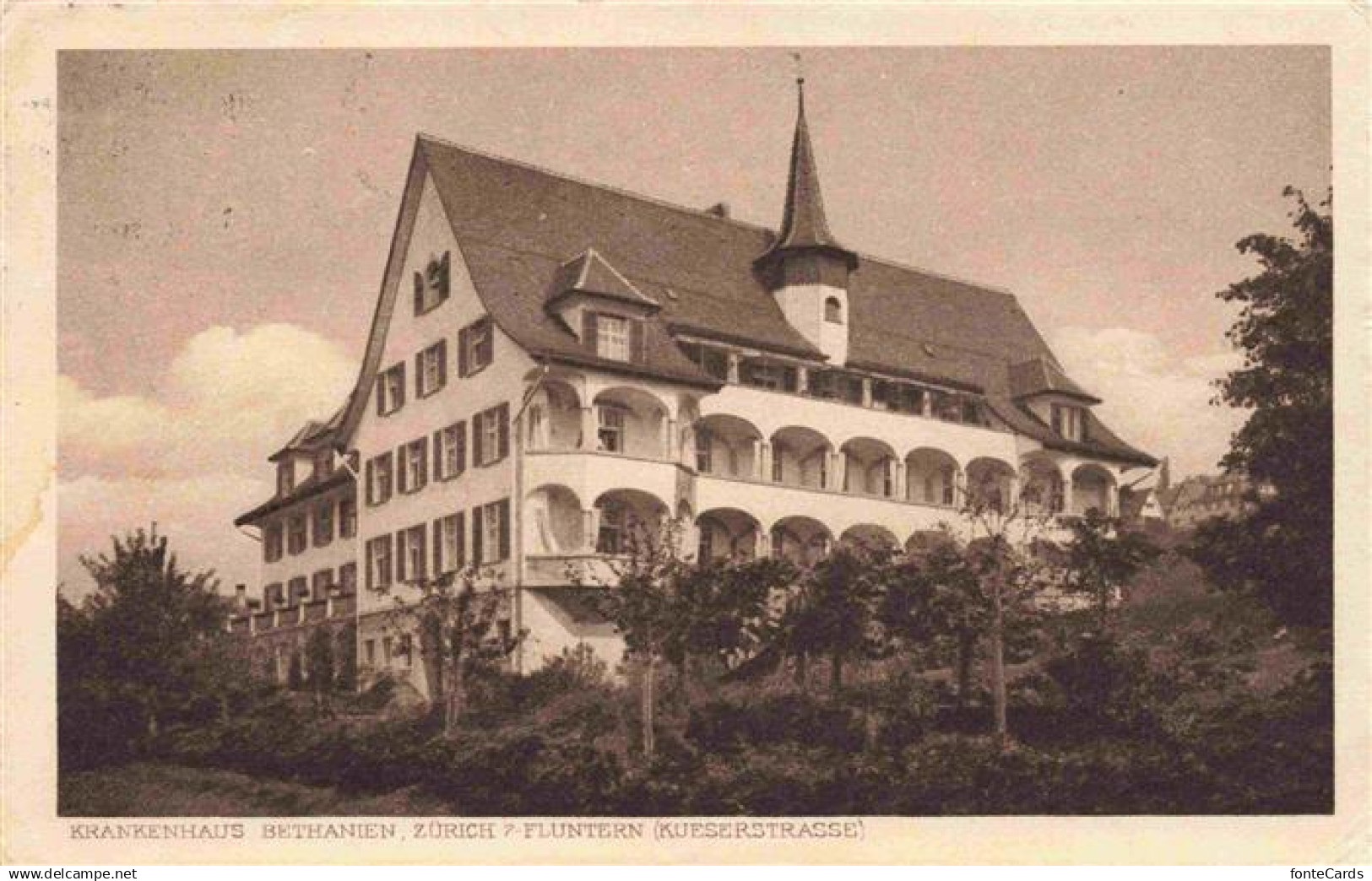 13977952 Fluntern Zuerich ZH Krankenhaus Bethanien