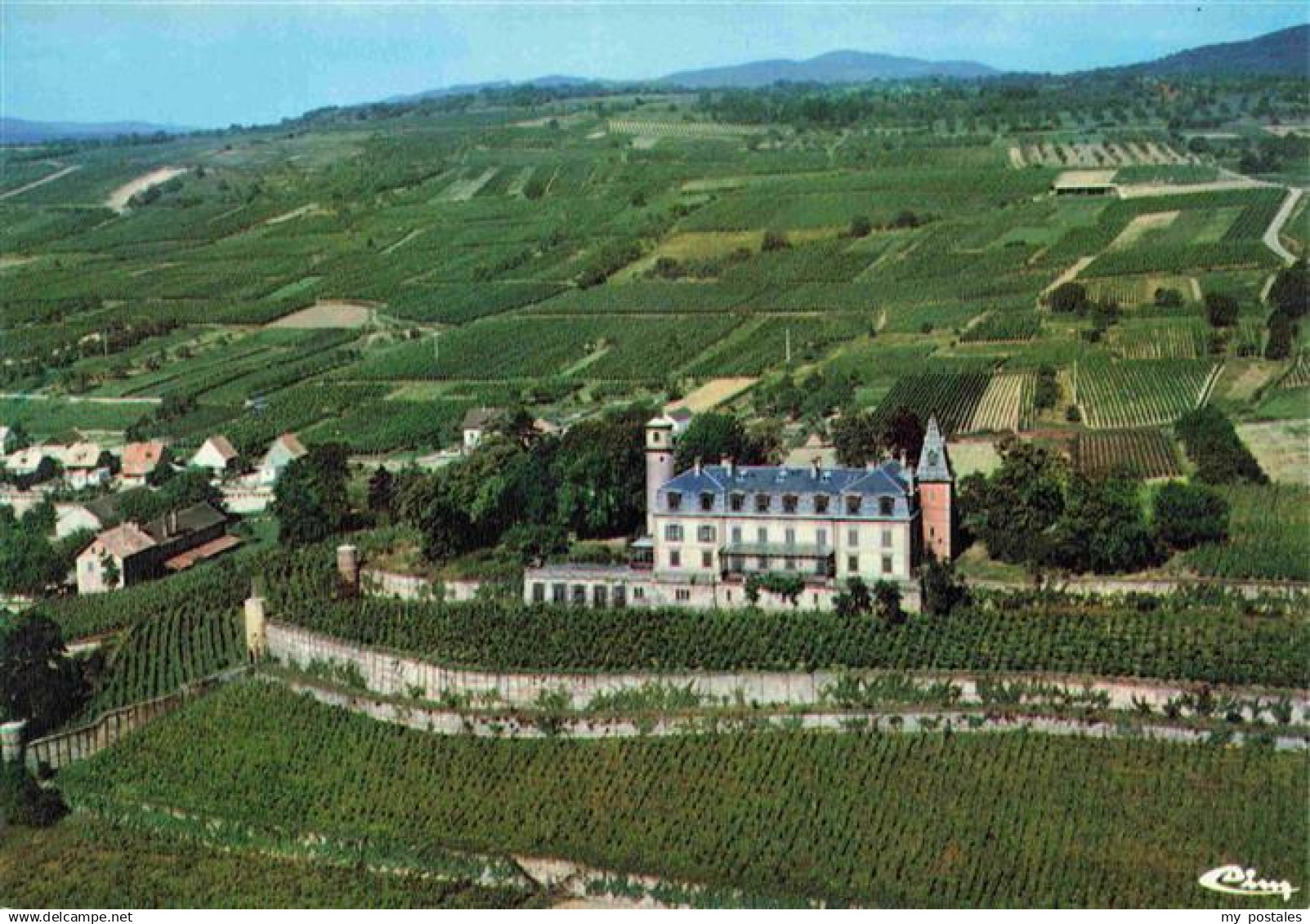 13983600 Rouffach Château d'Isenbourg Hôtel vue aérienne