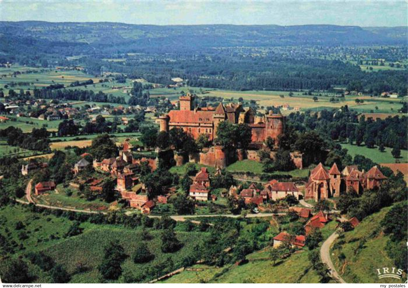 13984231 Bretenoux Château de Castelnau 2e forteresse de France vue aérienne