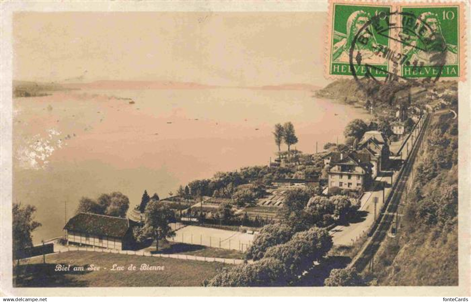 13990494 Bielersee Lac de Bienne BE Panorama