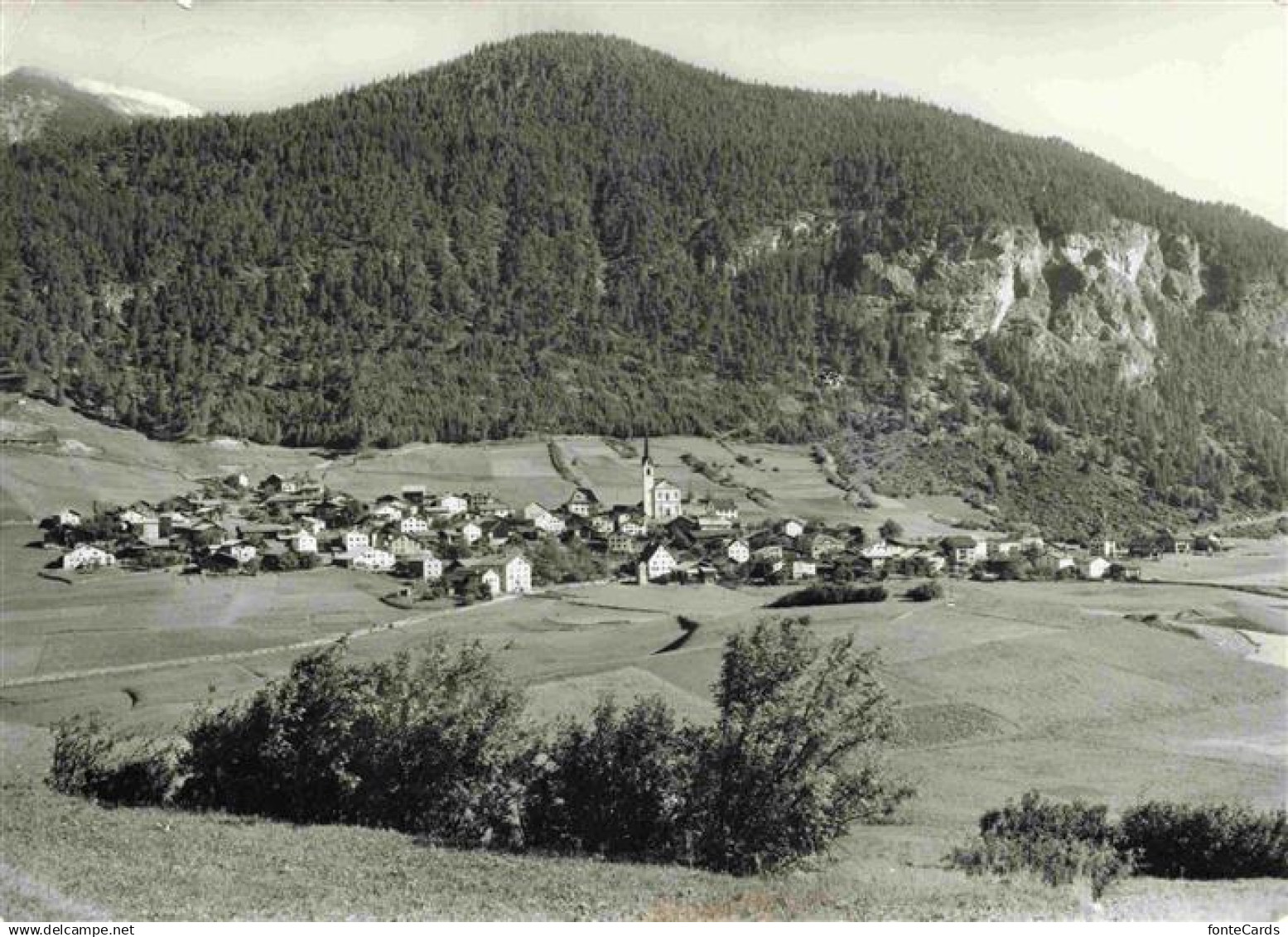 13992741 Alvaneu-Bad Albula GR Albulatal Panorama