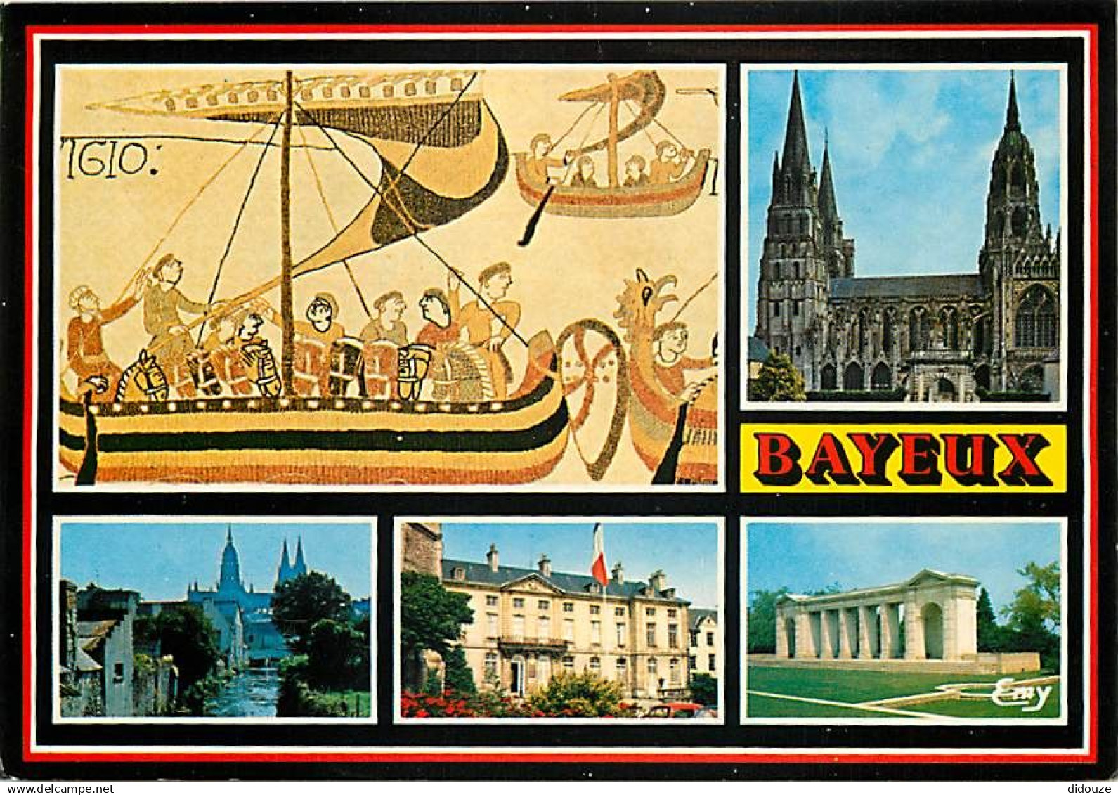 14 - Bayeux - Multivues - Flamme Postale de Bayeux - CPM - Voir Scans Recto-Verso