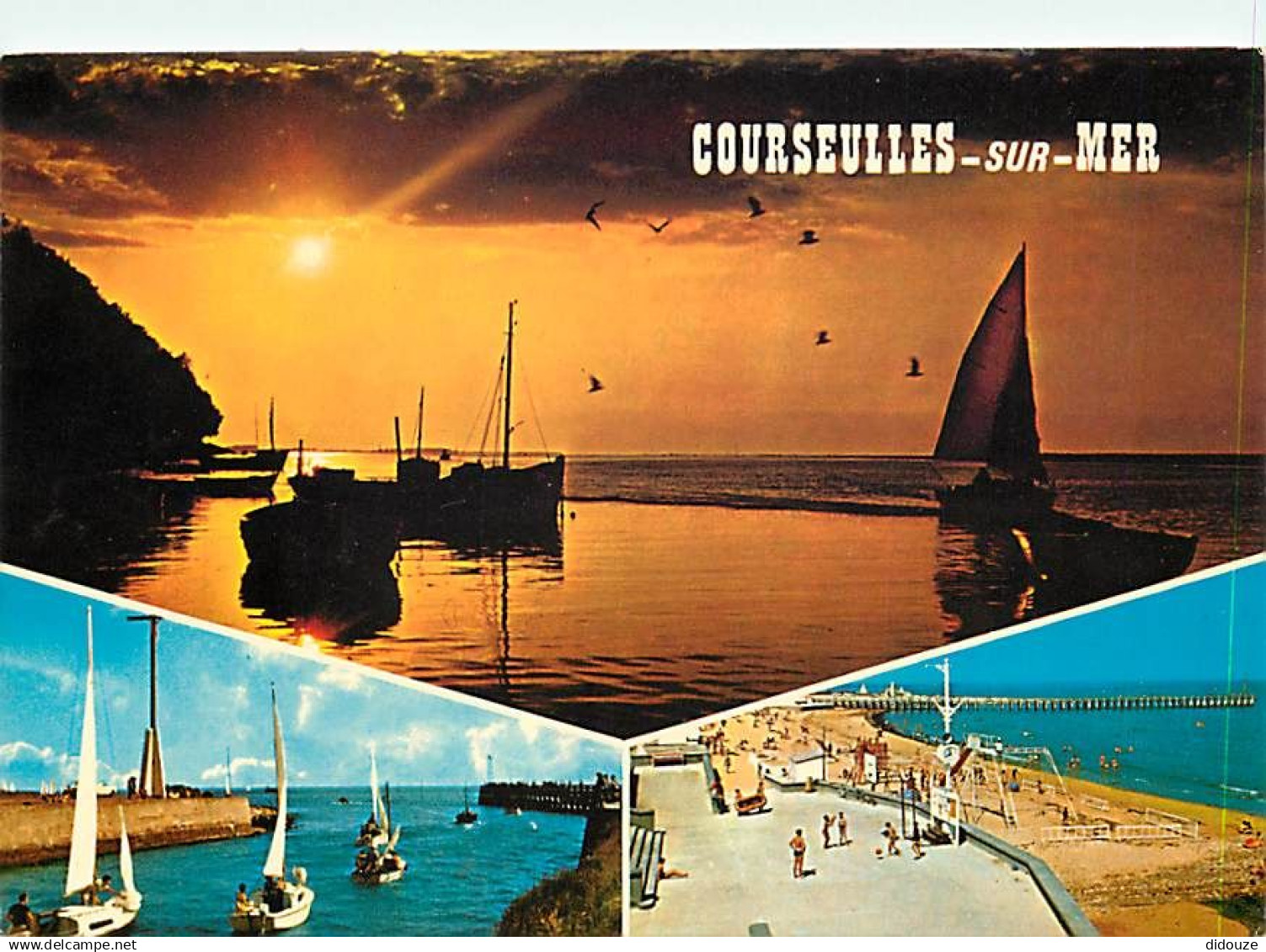 14 - Courseulles sur Mer - Multivues - CPM - Voir Scans Recto-Verso