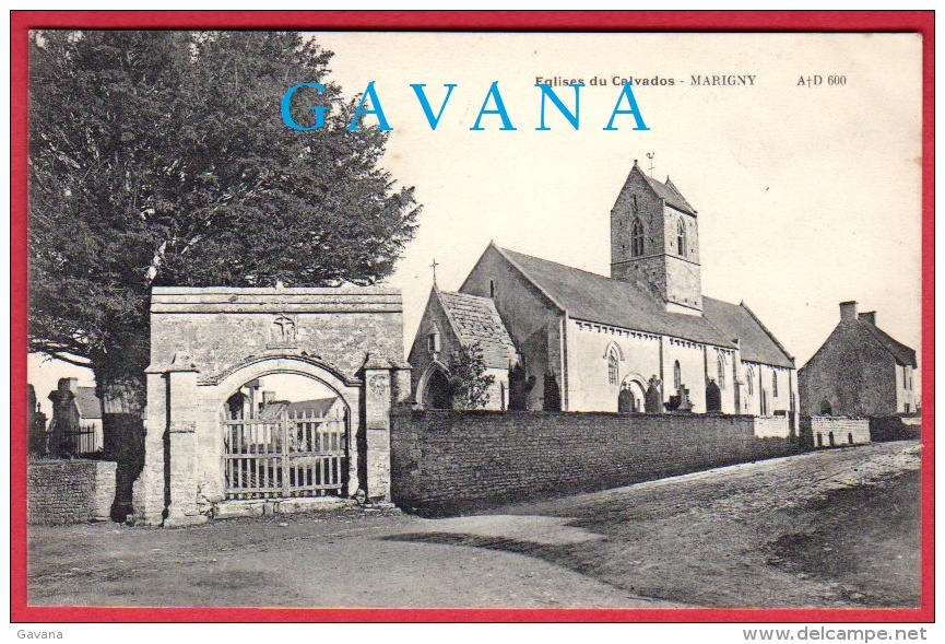 14 Eglises du Calvados - MARIGNY -