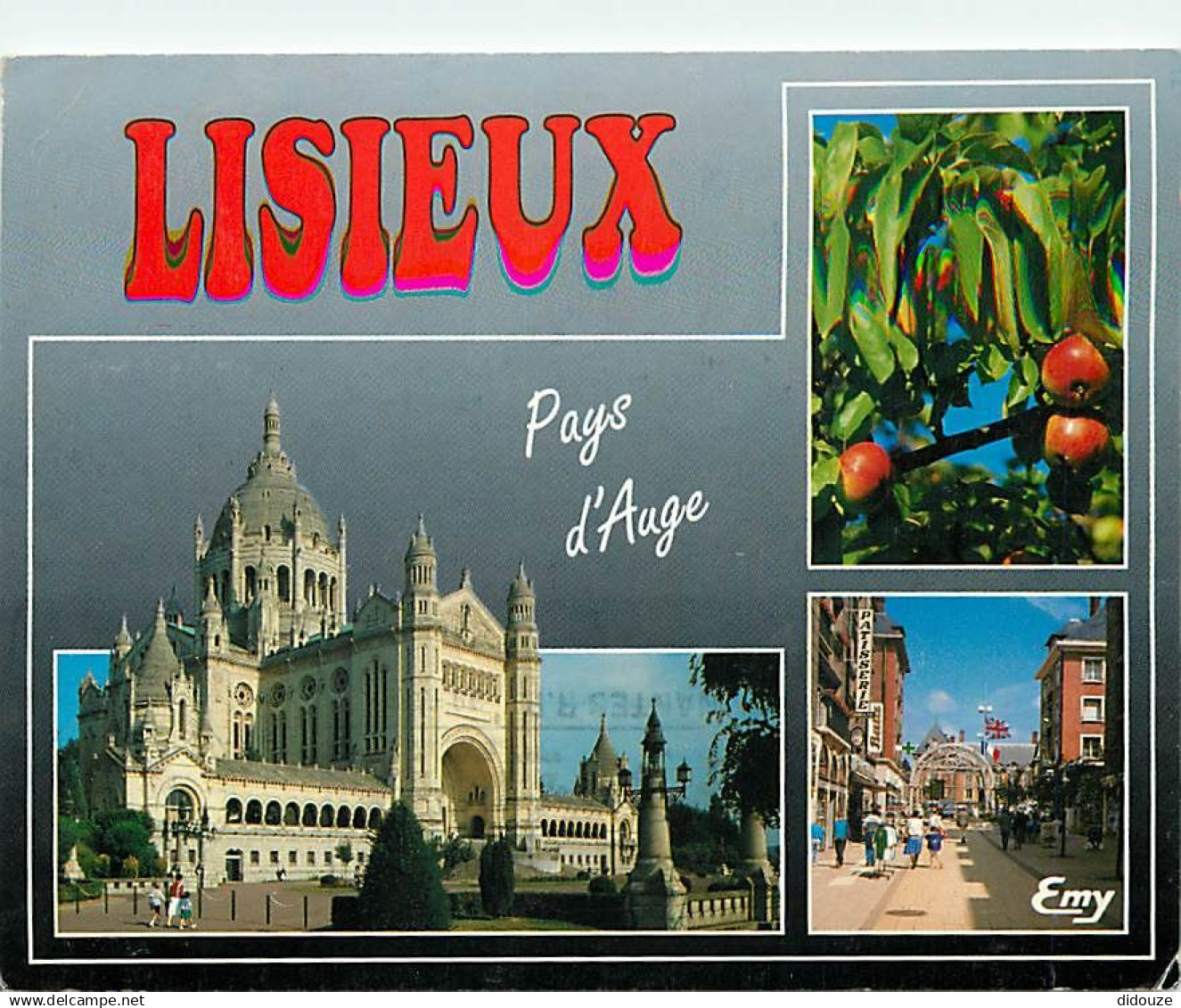 14 - Lisieux - Multivues - Pommes - Flamme Postale de Lisieux - CPM - Voir Scans Recto-Verso