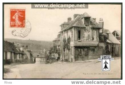 14 Orbec - Orbec - Rue de Bernay - cpa