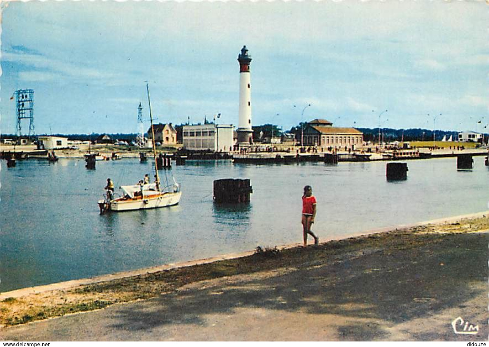 14 - Ouistreham - Riva Bella - Le Port - Phare - Flamme Postale de Ouistreham Riva Bella - CPM - Voir Scans Recto-Verso