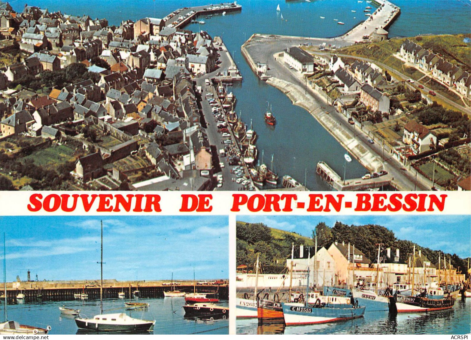 14 Port-en-Bessin-Huppain souvenir (Scan R/V) N° 20 \MR8045