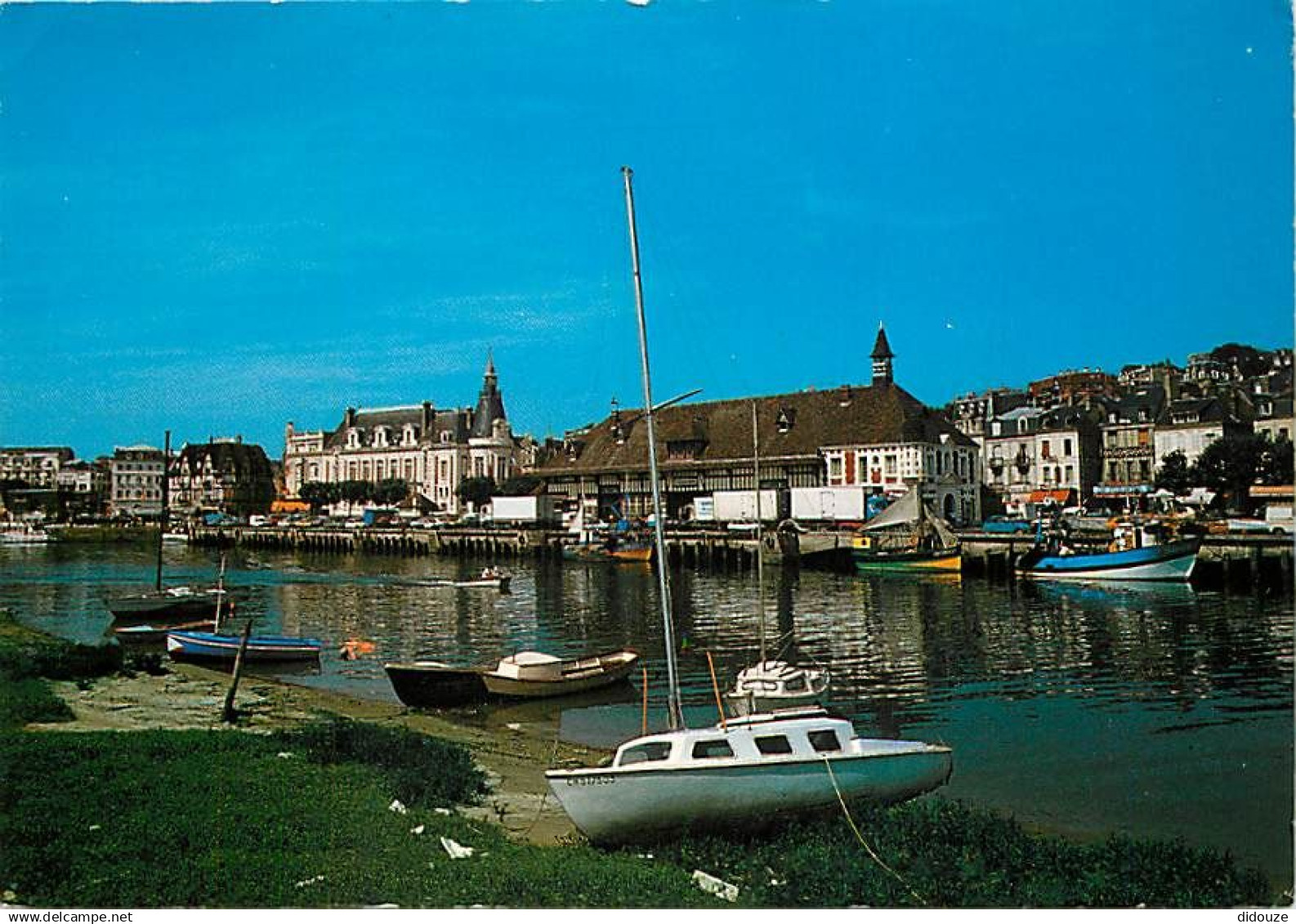 14 - Trouville - Le port - Camions - Flamme Postale de Trouville - CPM - Voir Scans Recto-Verso