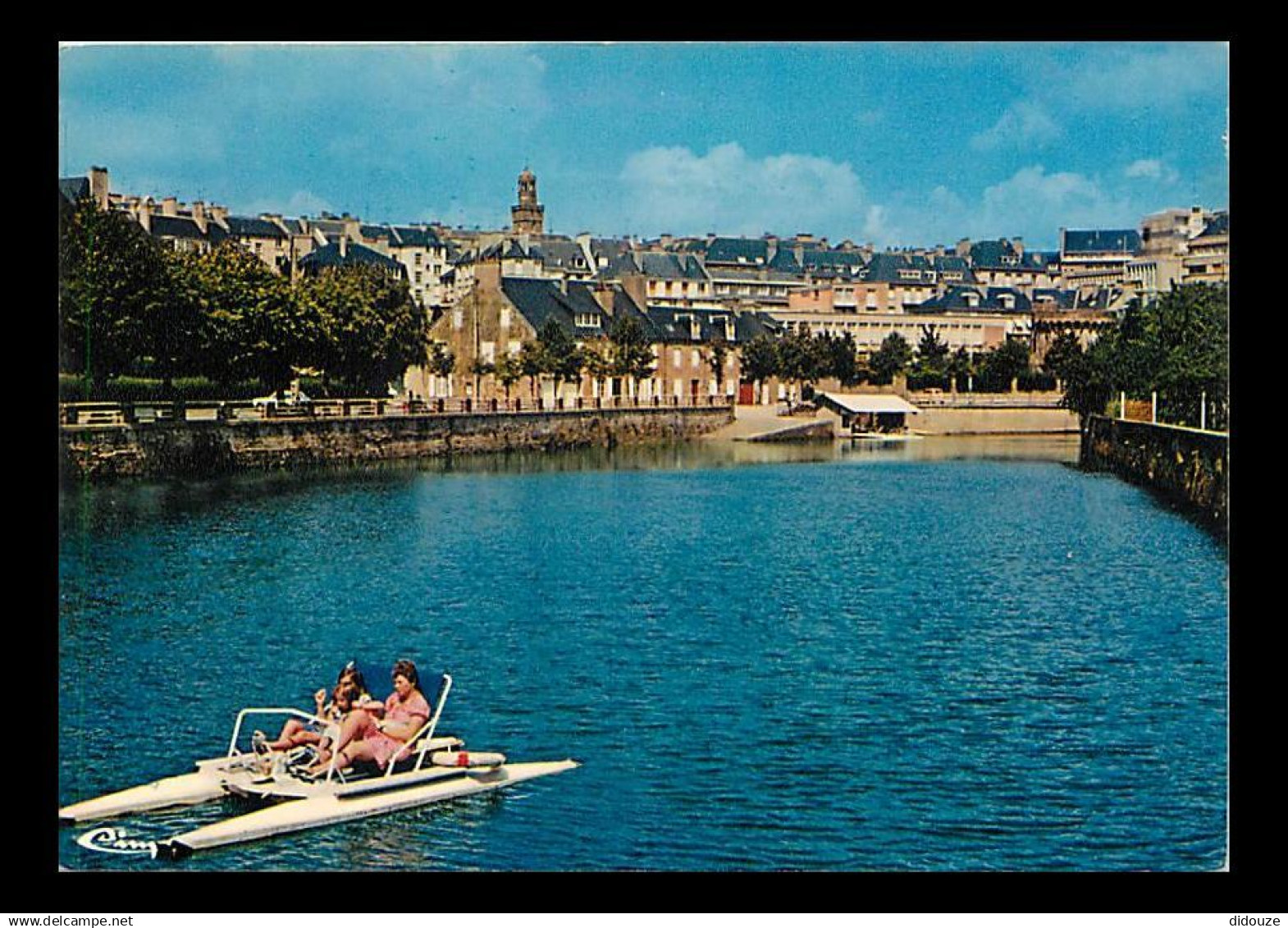 14 - Vire - La Vire et son plan d'eau - Pédalos - Carte Neuve - CPM - Voir Scans Recto-Verso