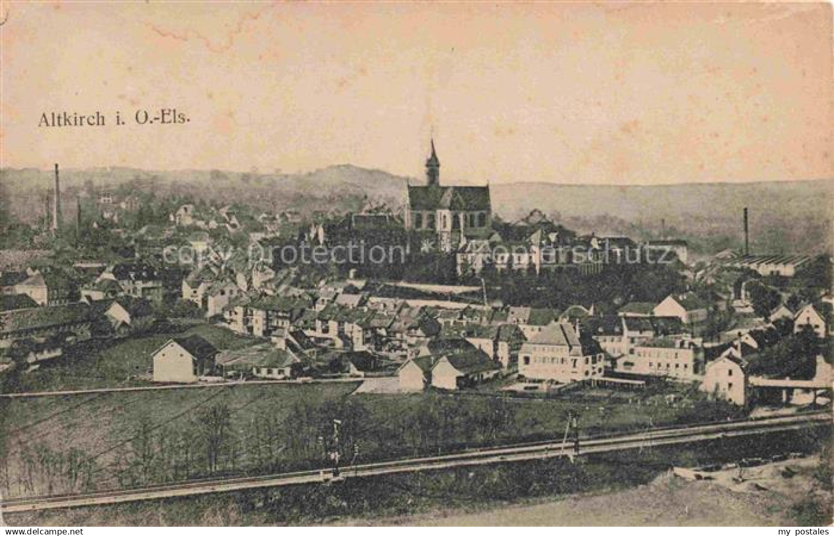 14008012 Altkirch 68 Haut-Rhin Panorama