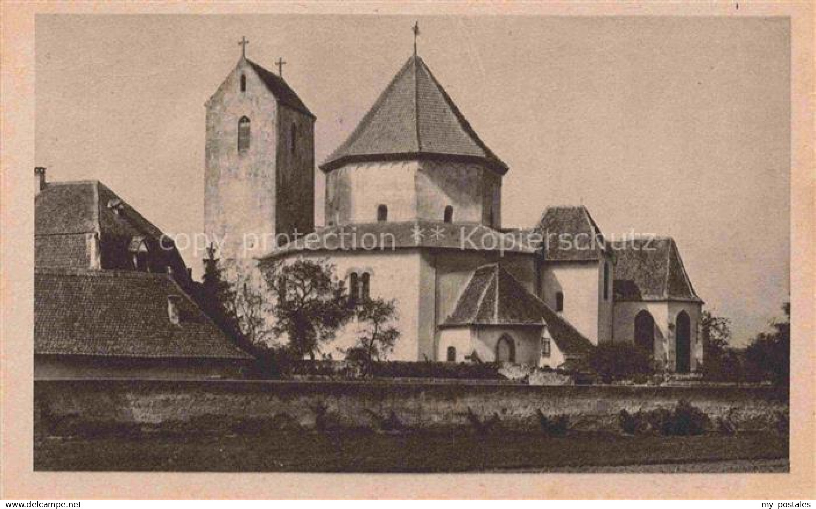 14008707 Ottmarsheim Mulhouse Alsace 68 Haut-Rhin Eglise octogone