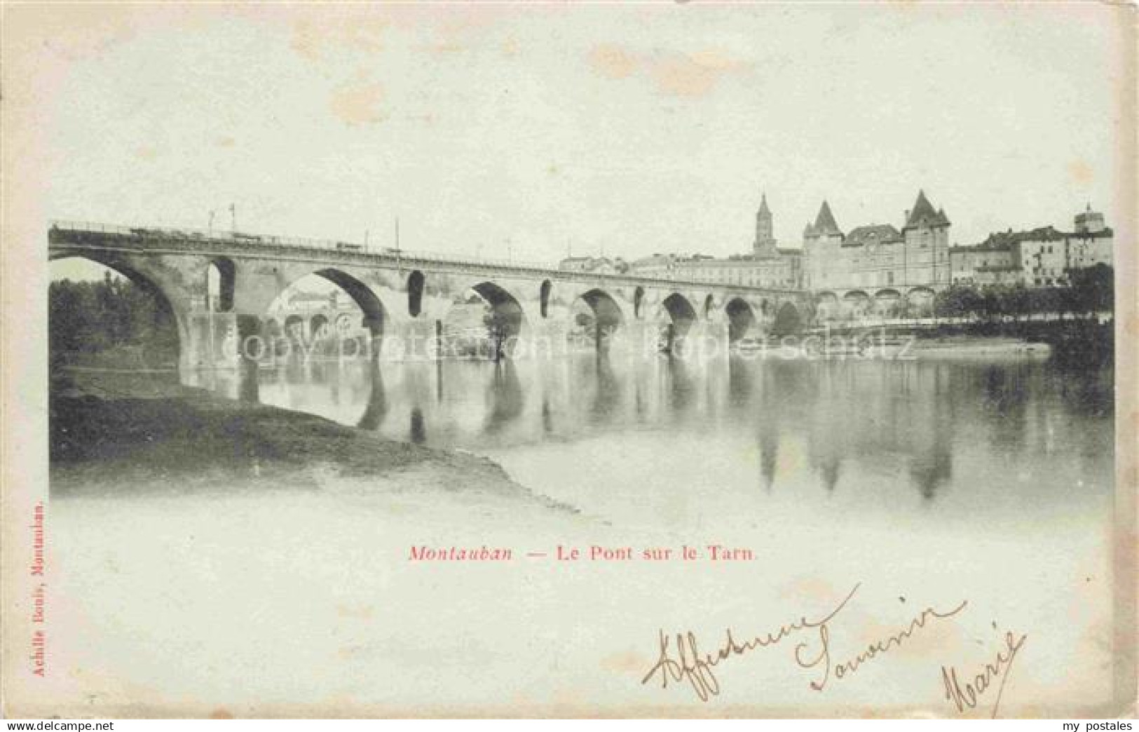 14008717 MONTAUBAN 82 Tarn-et-Garonne Le Pont sur le Tarn