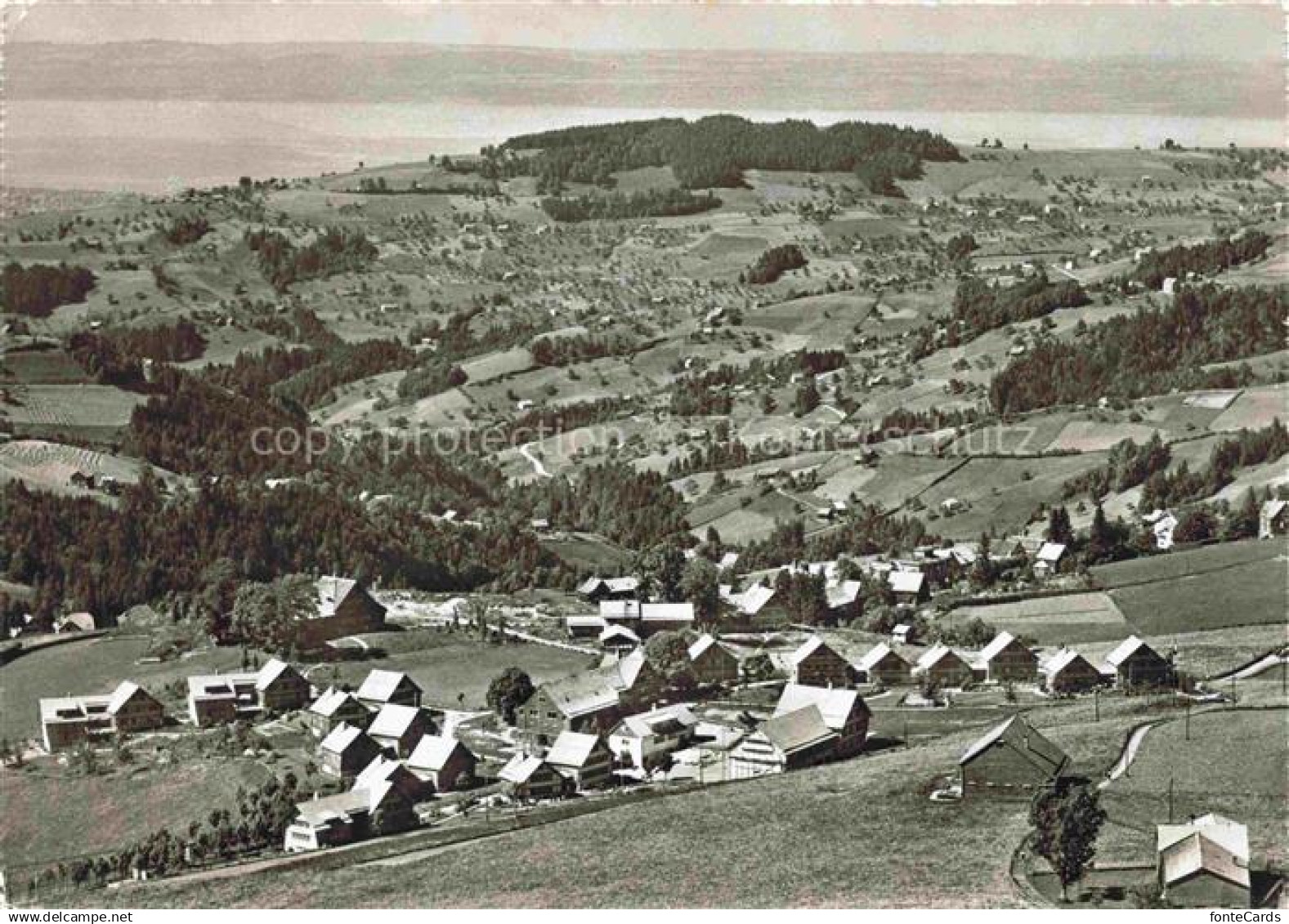 14010081 Trogen Appenzell AR Kinderdorf Pestalozzi Panorama