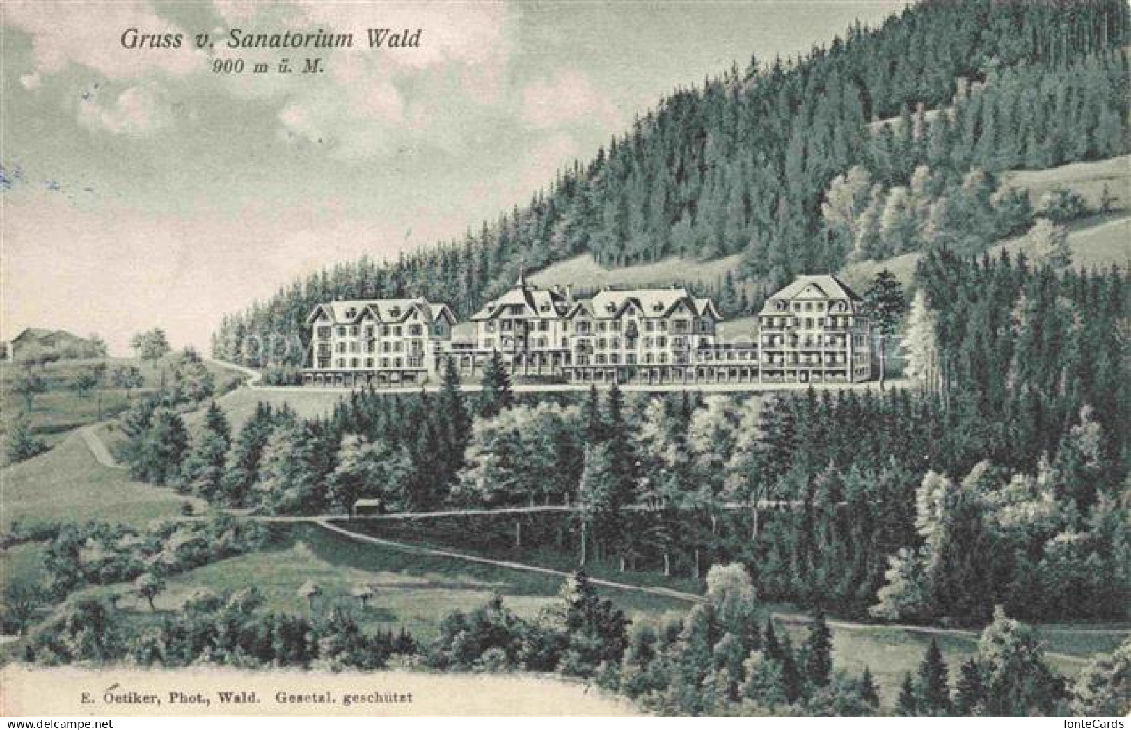 14021179 Wald  ZH Sanatorium Wald