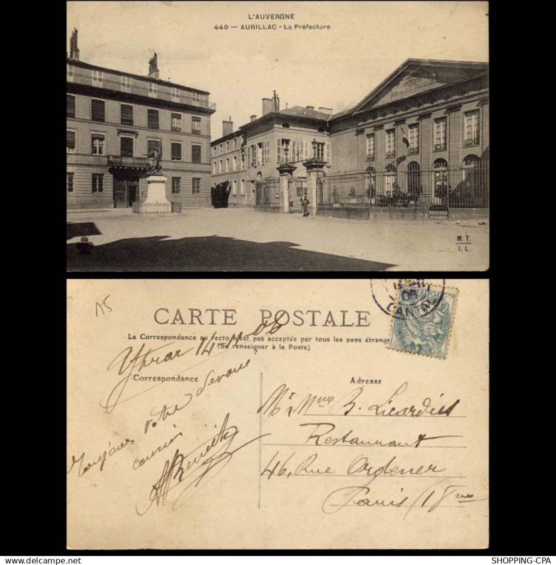 15 - Aurillac - La prefecture