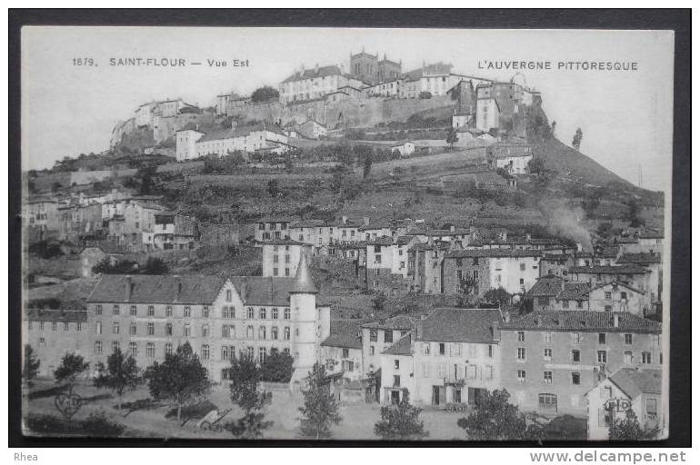 15 Saint-Flour 1879. SAINT-FLOUR - Vue Est l'auvergne pittoresque D15D K15187K C15187C RH004809