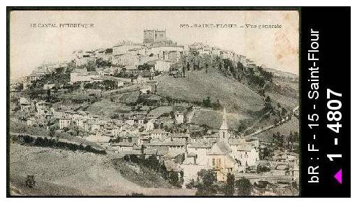 15 Saint-Flour - 865 - SAINT-FLOUR - Vue générale - le cantal pittoresque - cpa -  /  D15D  K15187K  C15187C