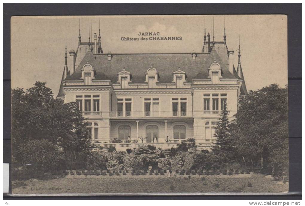 16 - Jarnac - Chateau des Chabannes