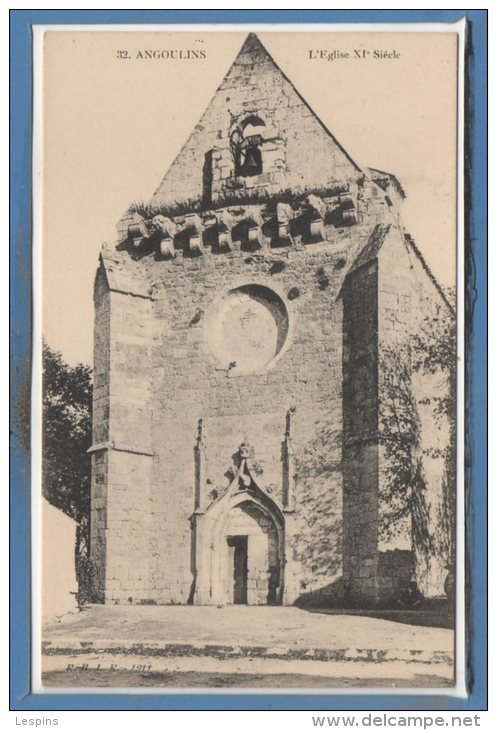 17 - ANGOULINS -- l'Eglise....