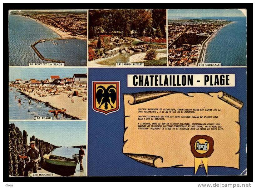 17 Châtelaillon-Plage multi vues D17D K17028K C17094C RH100775