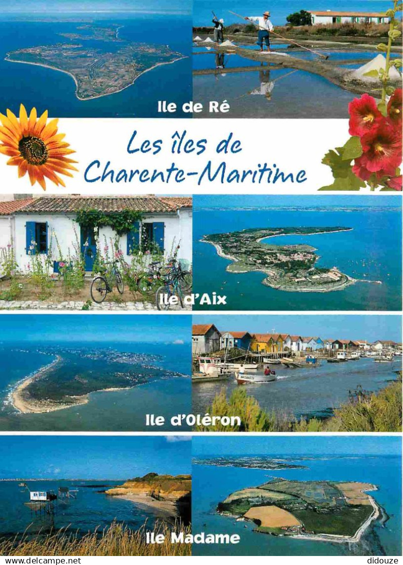 17 - Ile de Ré - Multivues - Ile d'aix - Ile d'Oléron - Ile Madame - CPM - Carte Neuve - Voir Scans Recto-Verso