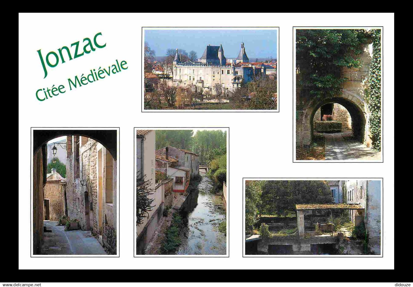 17 - Jonzac - Cité médiévale - Multivues - CPM - Carte Neuve - Voir Scans Recto-Verso