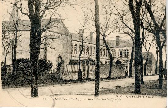 17 - MARRANS. Monastère Saint-Hippolyte.