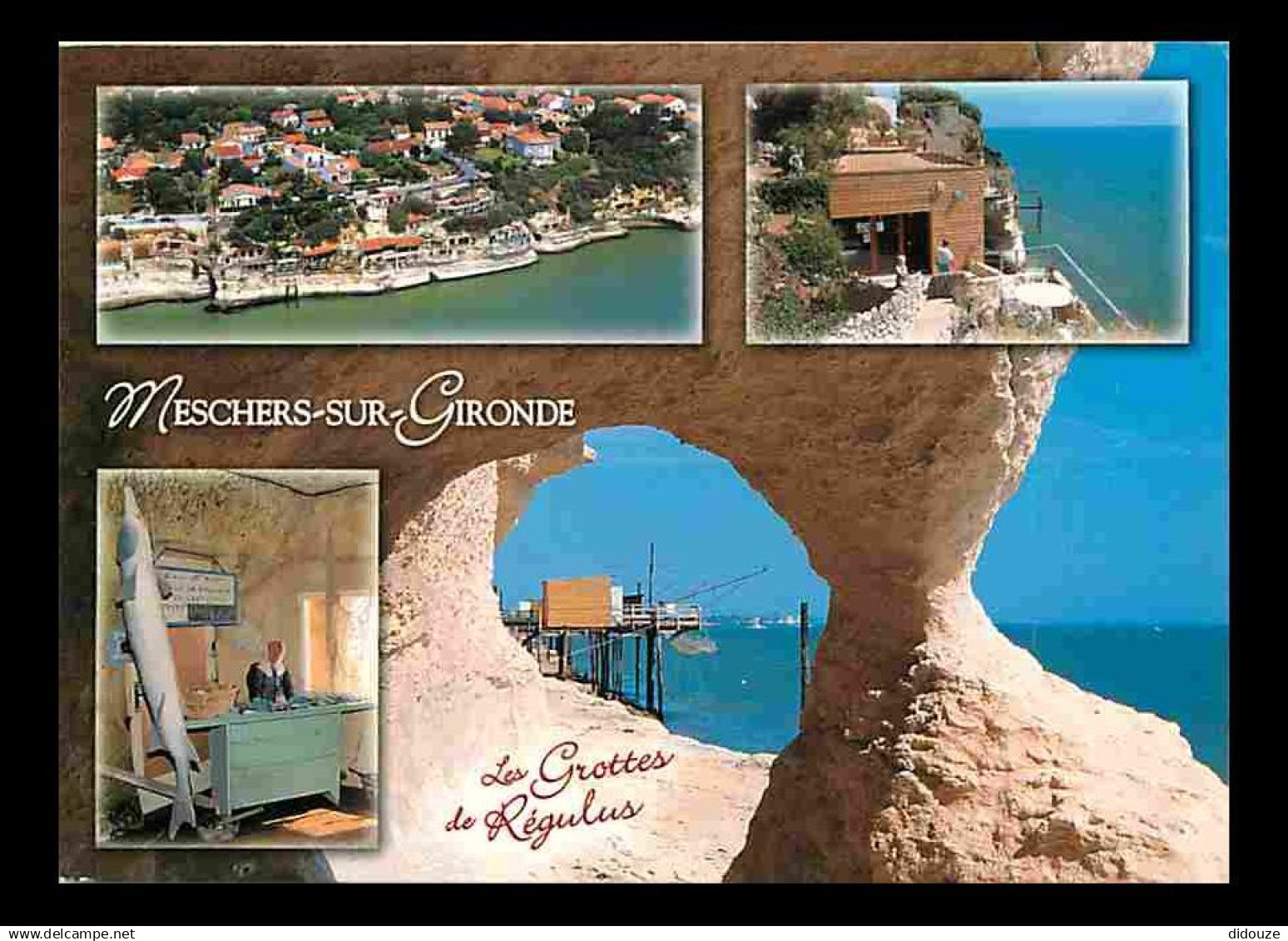 17 - Meschers - Multivues - Piscine - CPM - Voir Scans Recto-Verso