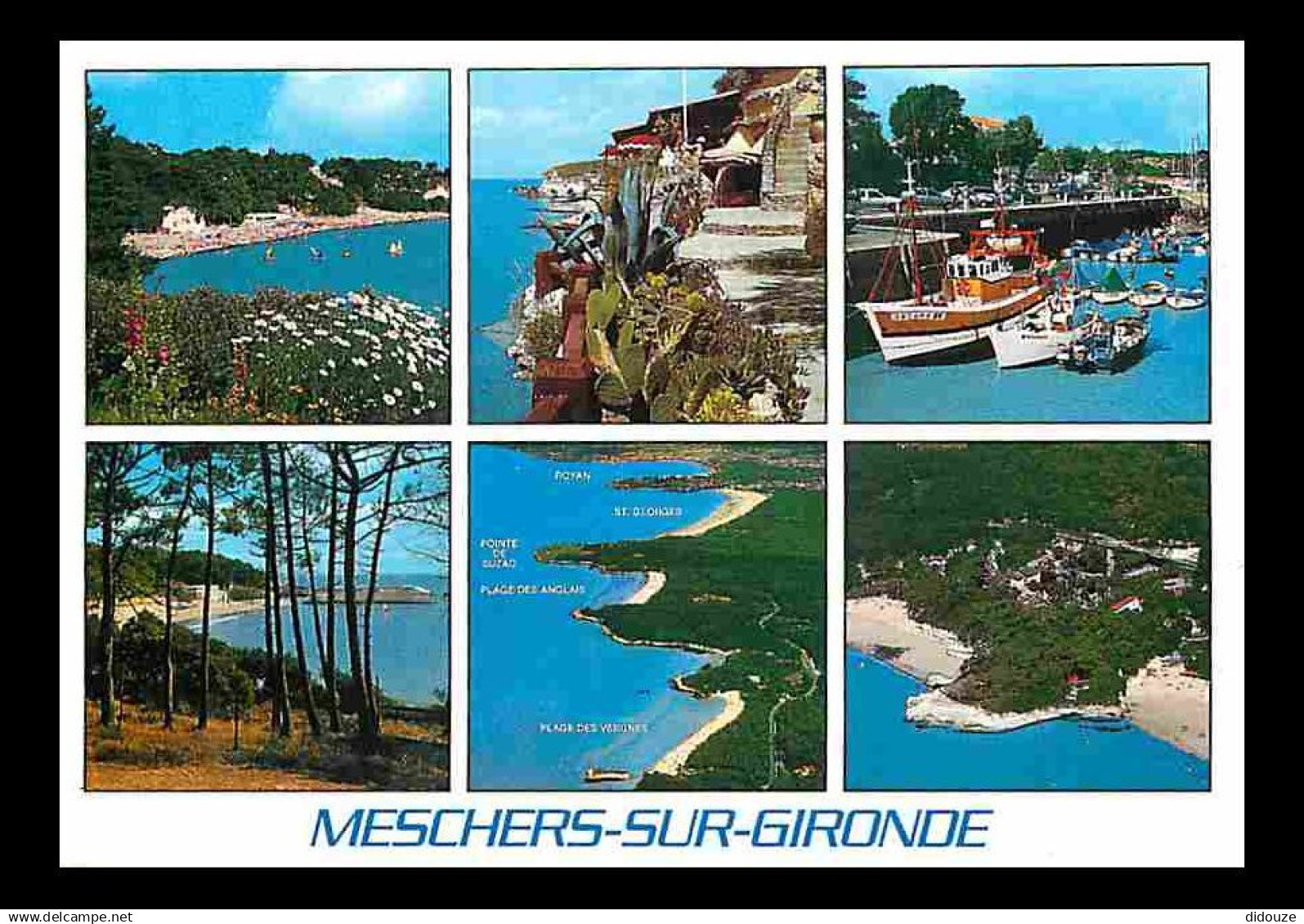 17 - Meschers - Multivues - Plage - CPM - Voir Scans Recto-Verso