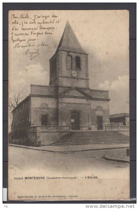 17 -  Montendre - l'eglise