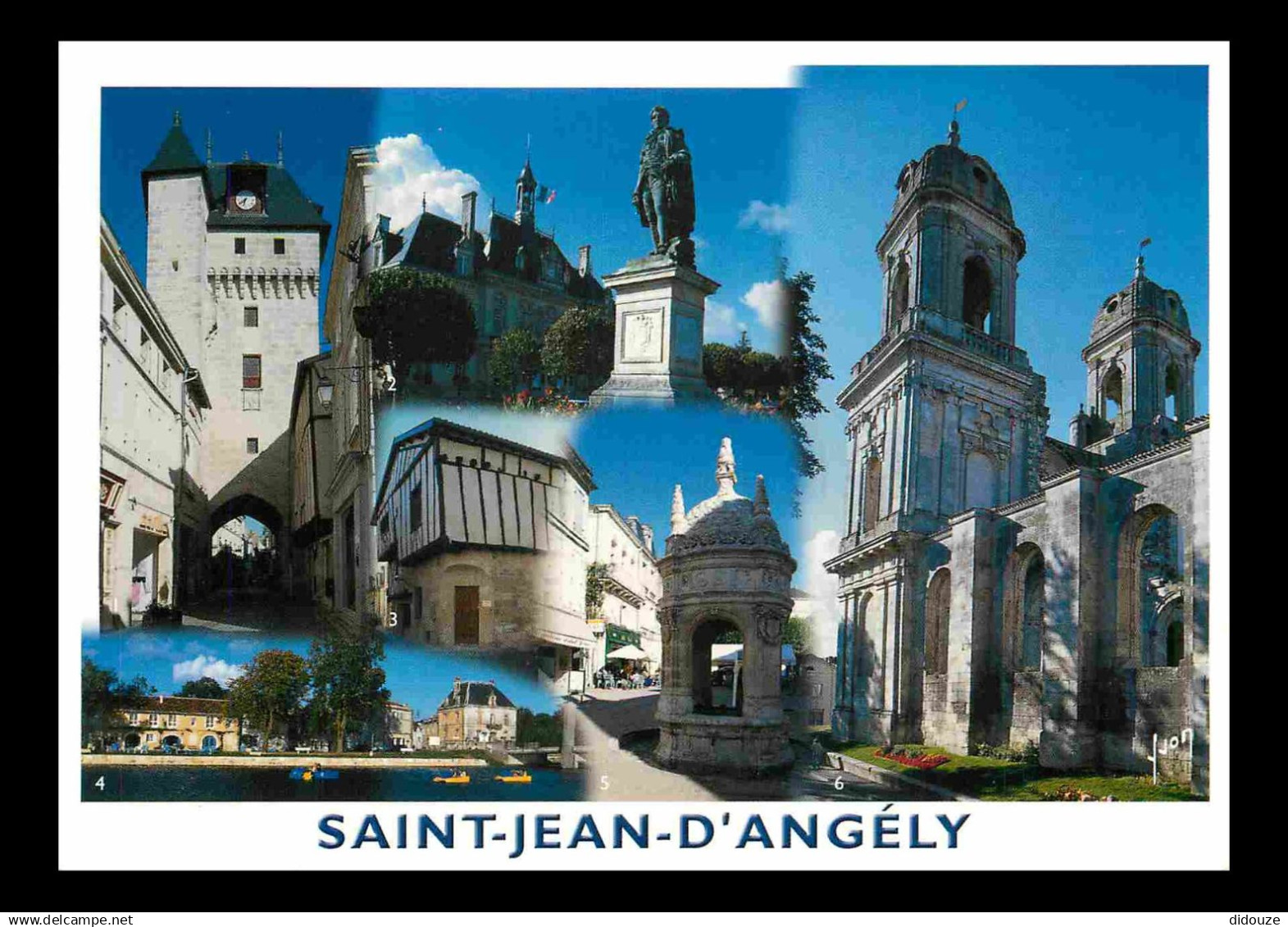 17 - Saint Jean d'Angély - Multivues - CPM - Carte Neuve - Voir Scans Recto-Verso