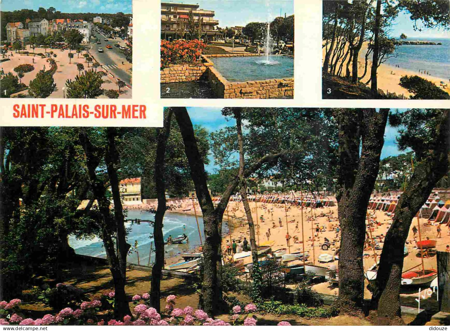 17 - Saint Palais sur Mer - Multivues - CPM - Flamme Postale - Voir Scans Recto-Verso