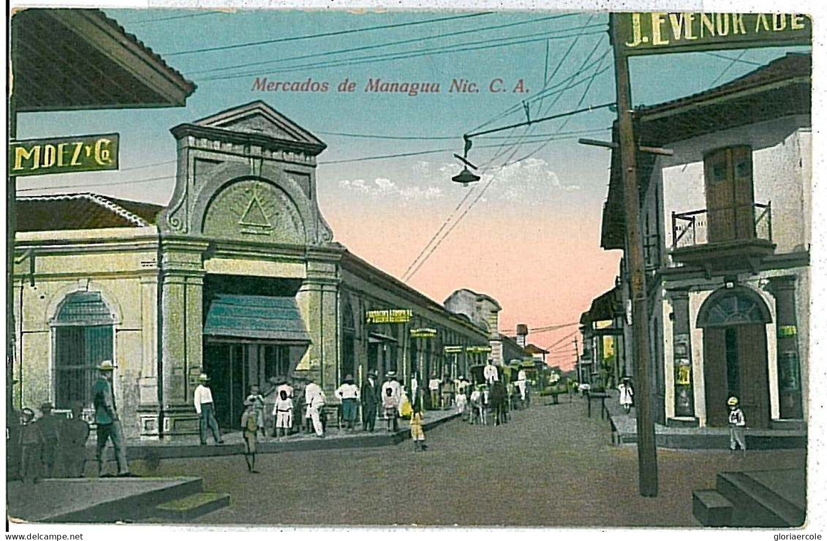 17129 -  NICARAGUA  - VINTAGE POSTCARD - MANAGUA