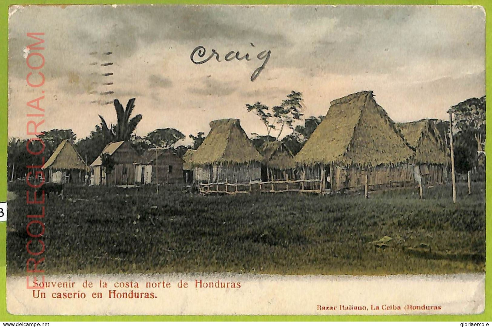 17258 - HONDURAS - VINTAGE POSTCARD - Village