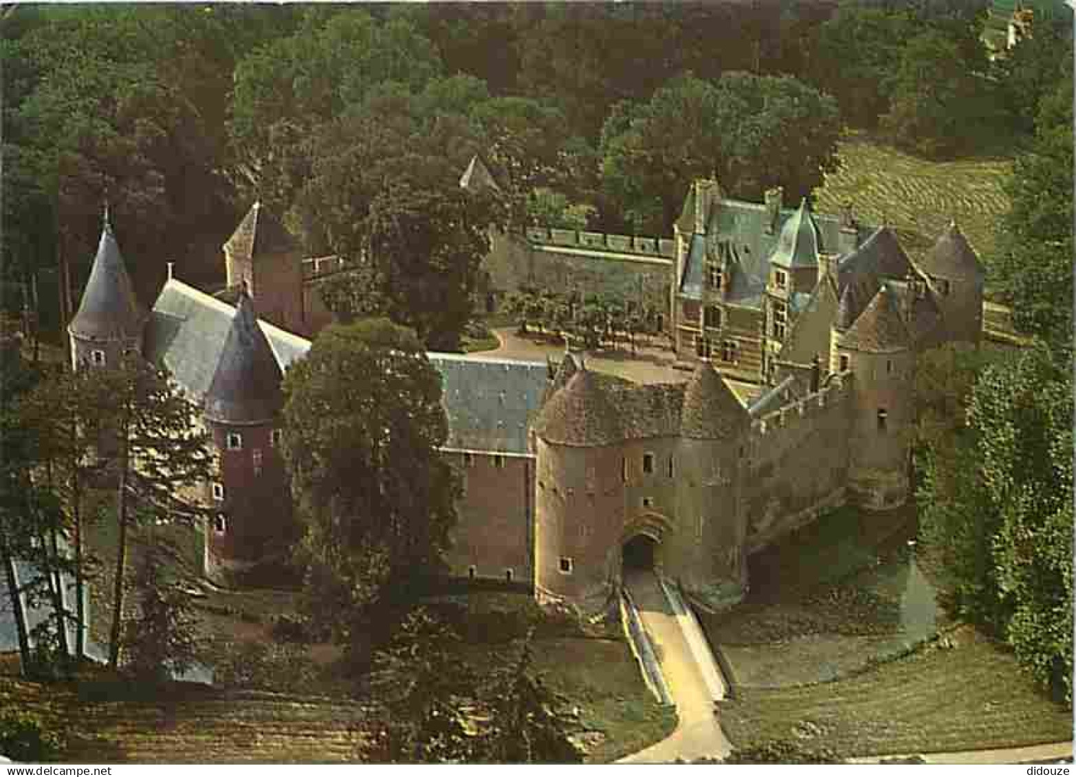 18 - Ainay le Vieil - Le Château - Vue aérienne - CPM - Voir Scans Recto-Verso