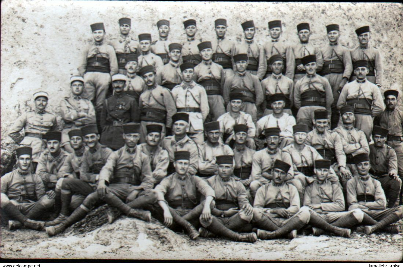 18, Brinon sur Sauldre, carte-Photo tirée d'une archive concernant un habitant de Brinon sur Sauldre, militaires