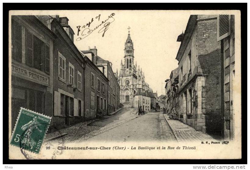 18 Châteauneuf-sur-Cher eglise D18D K18058K C18058C RH080099