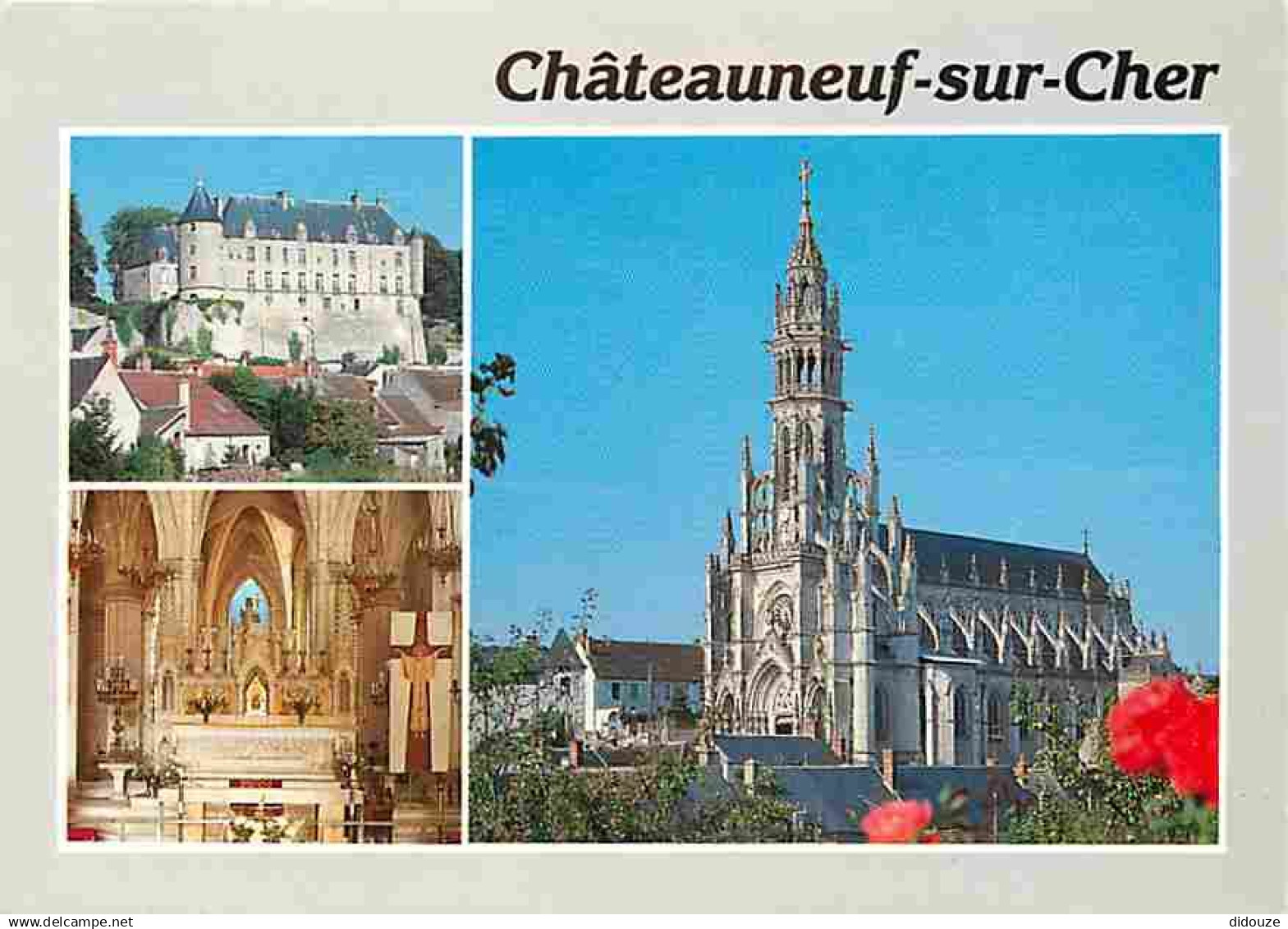 18 - Chateauneuf sur Cher - Multivues - Carte Neuve - CPM - Voir Scans Recto-Verso