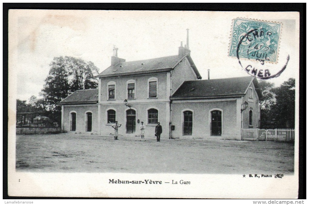 18, MEHUN SUR YEVRE, LA GARE