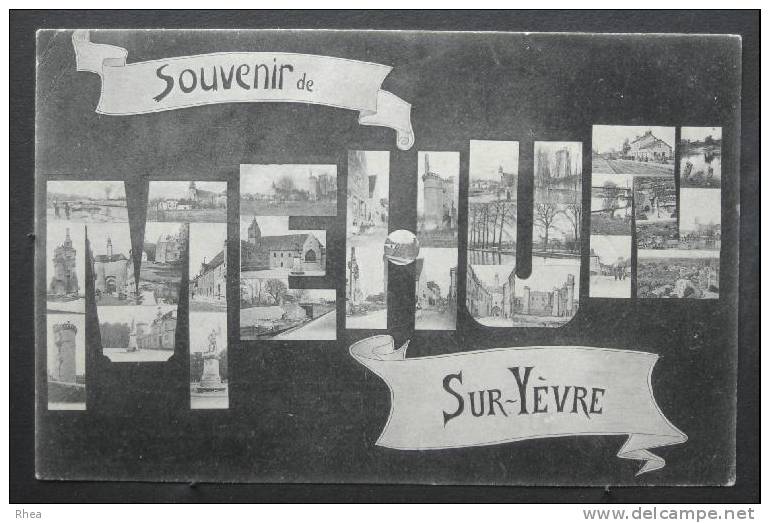 18 Mehun-sur-Yèvre multi vues souvenir de D18D K18141K C18141C RH046084