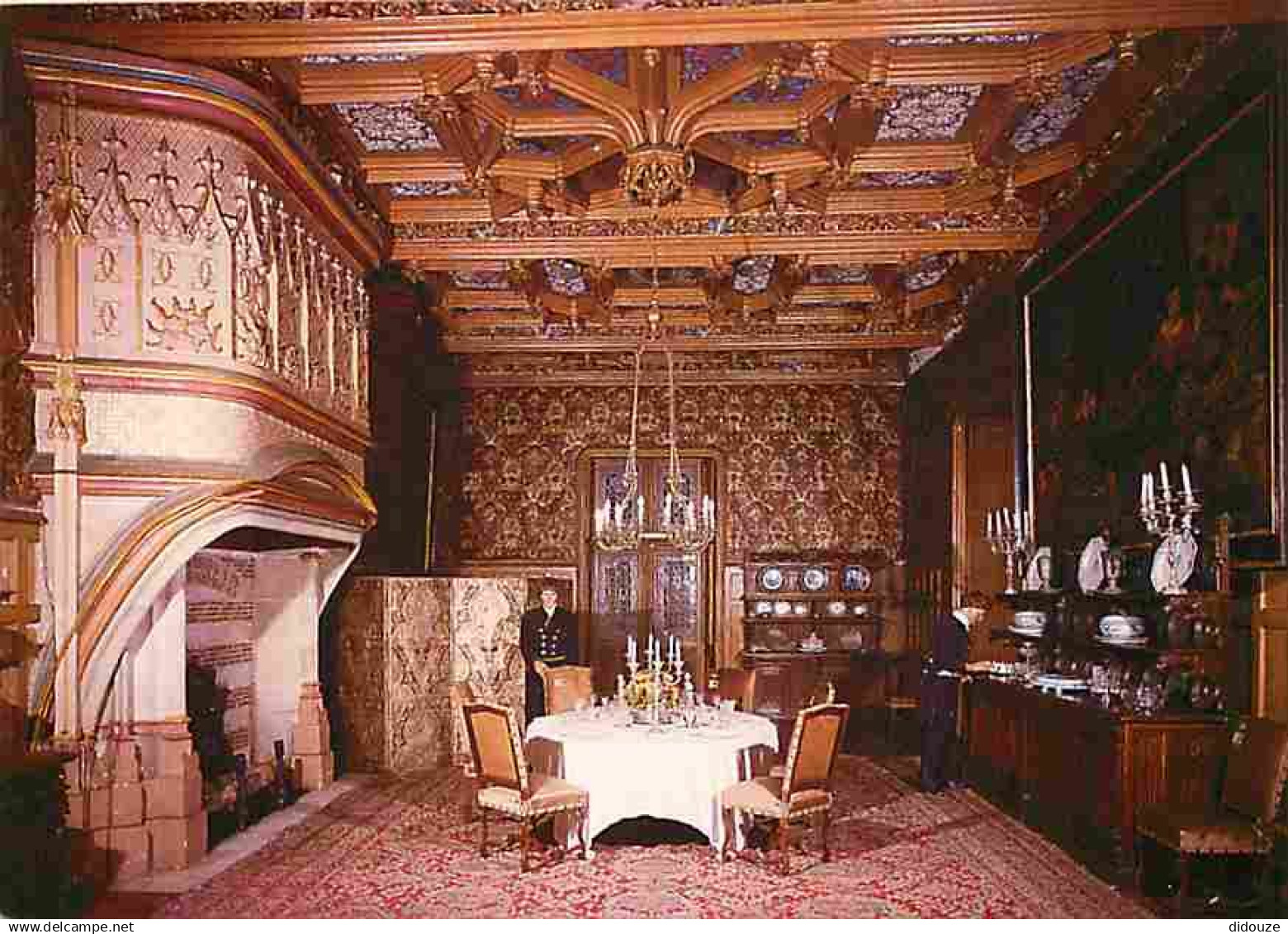 18 - Meillant - Intérieur du Château - La salle à manger - Carte Neuve - CPM - Voir Scans Recto-Verso