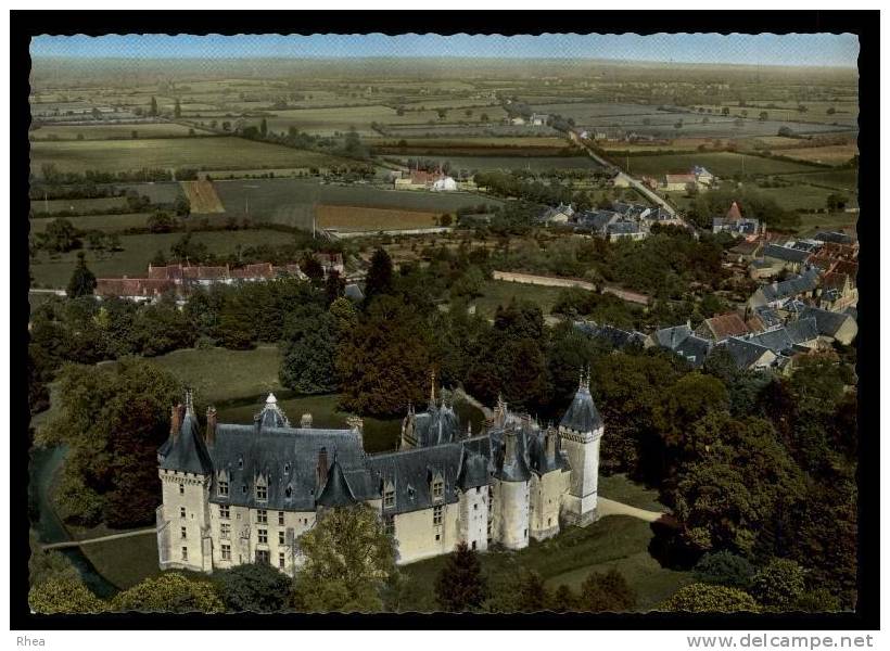 18 Meillant vue aerienne chateau D18D K18197K C18142C RH080268