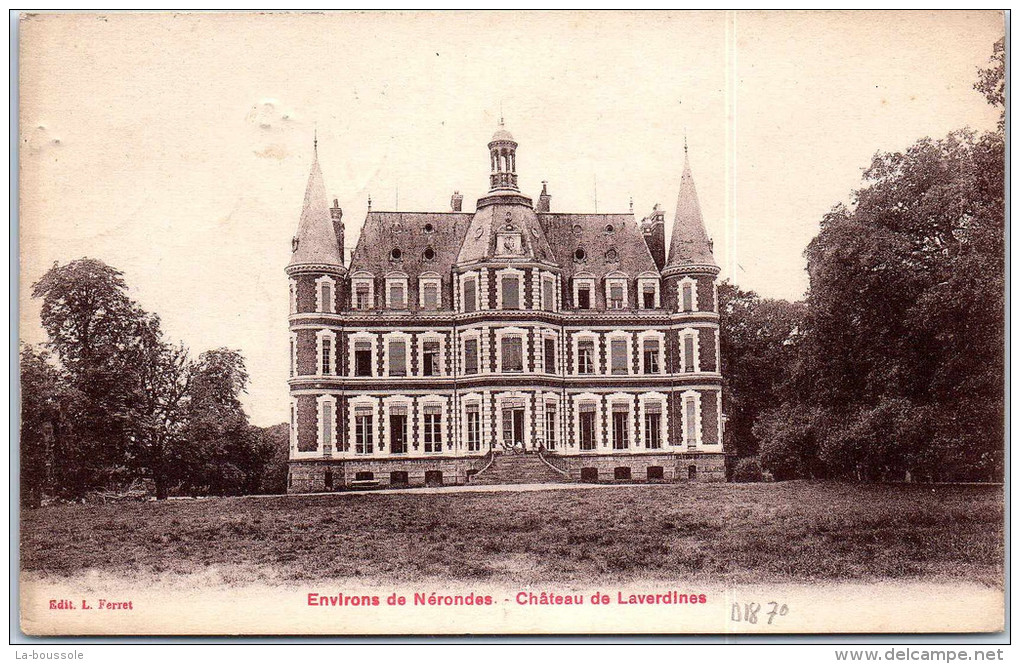 18 NERONDES - château de Laverdines.